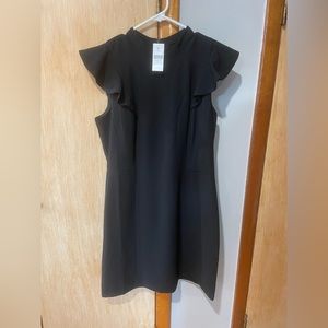 Barney’s New York black dress.